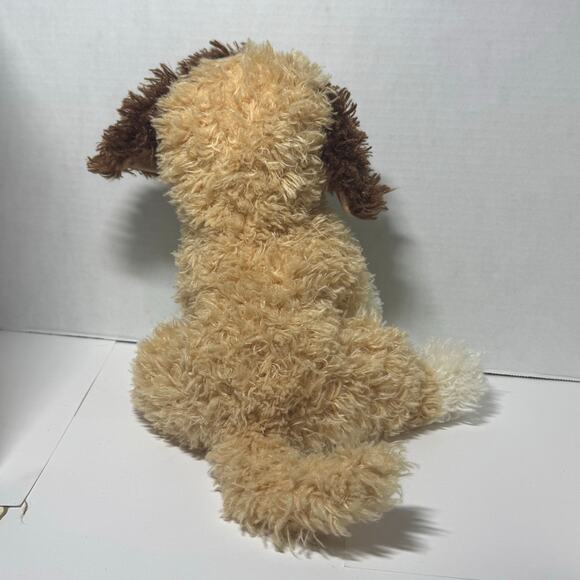 Douglas Cuddle Toys Spumoni Tri-Color labradoodle 16" Puppy Plush - Picture 4 of 10